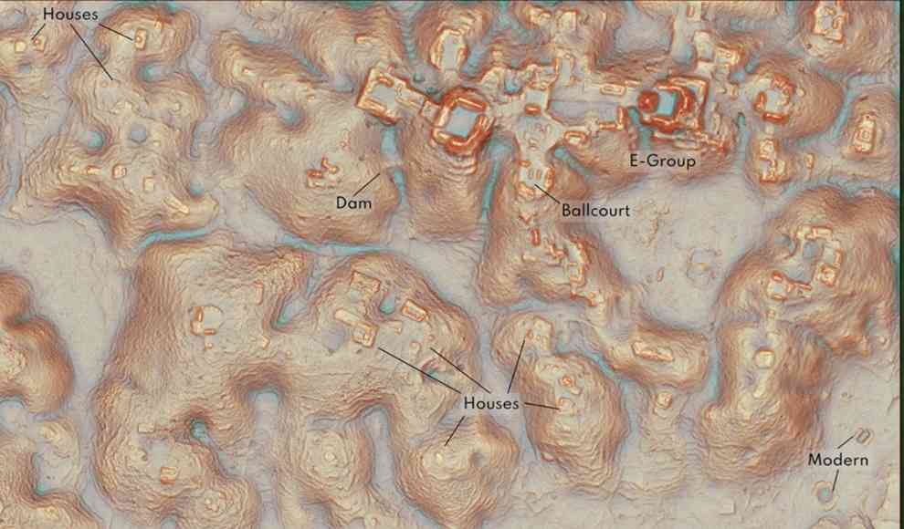 Hochaufgelöste LiDAR Messungen verweisen auf unbekannte Maya Metropole