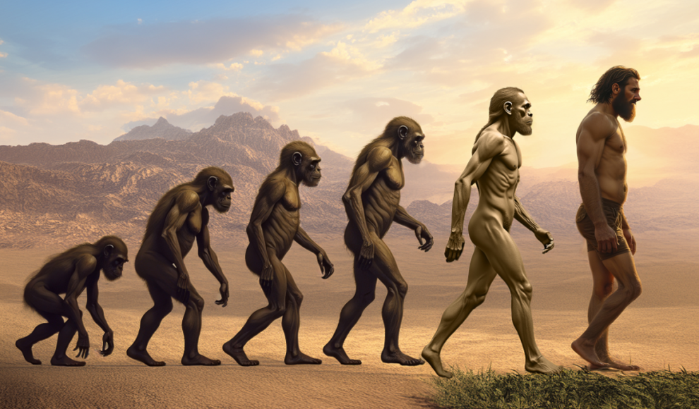 Evolution des modernen Menschen (home sapiens) 