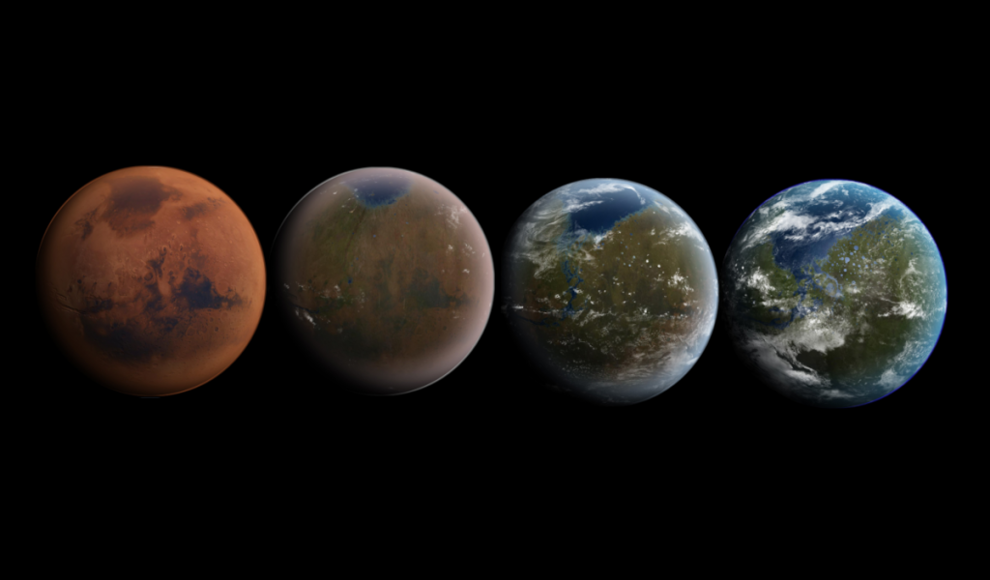 Terraforming des Mars