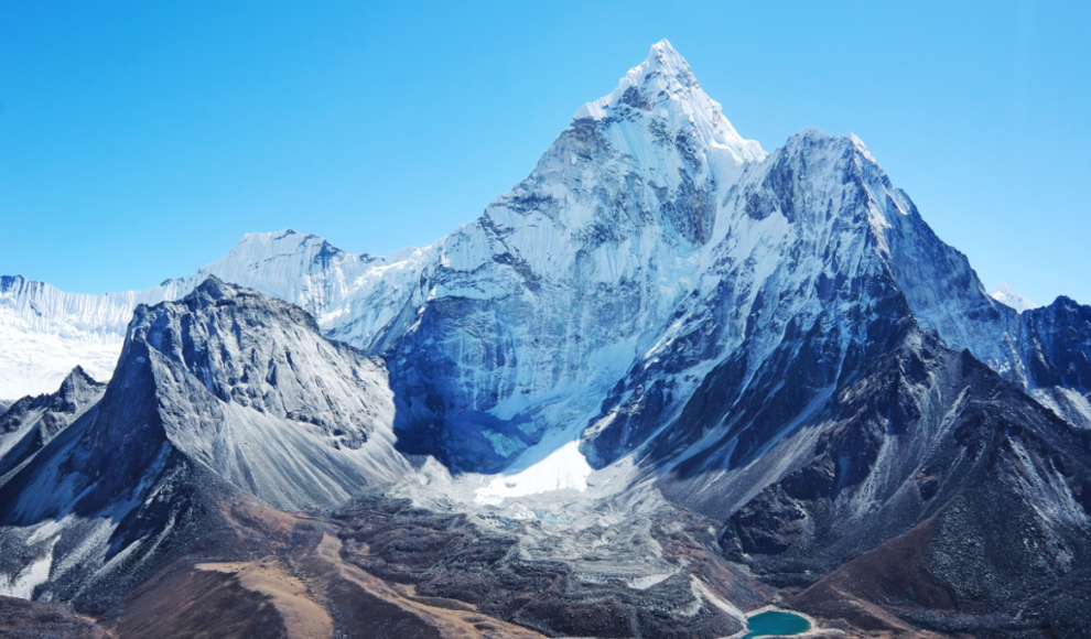 Mount Everest, der höchste Berg der Erde