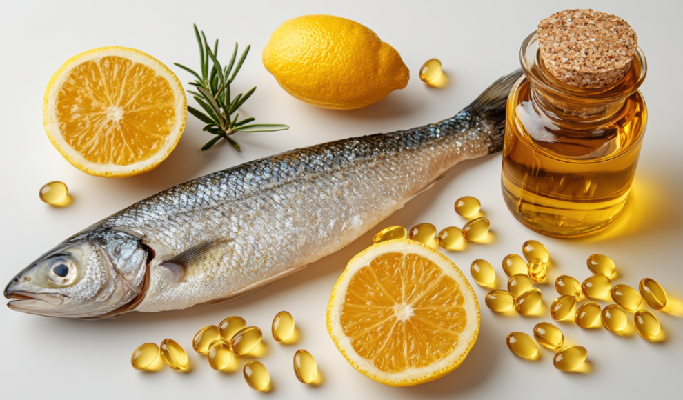 Lebensmittel mit vielen Omega-3-Fettsäuren 