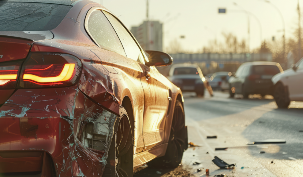 Verkehrsunfall durch zu hohe Geschwindigkeit 