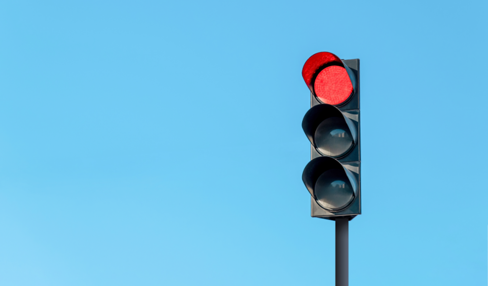 Rote Ampeln werden oft ignoriert 