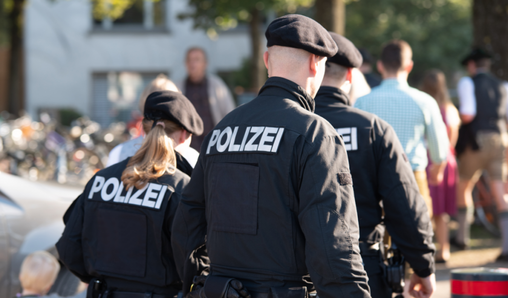 Polizisten in Deutschland