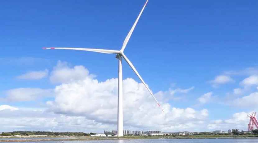 China has once again broken the record for the largest wind turbine