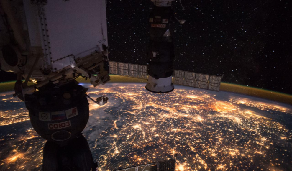 Lichtverschmutzung aus dem Weltraum dokumentiert