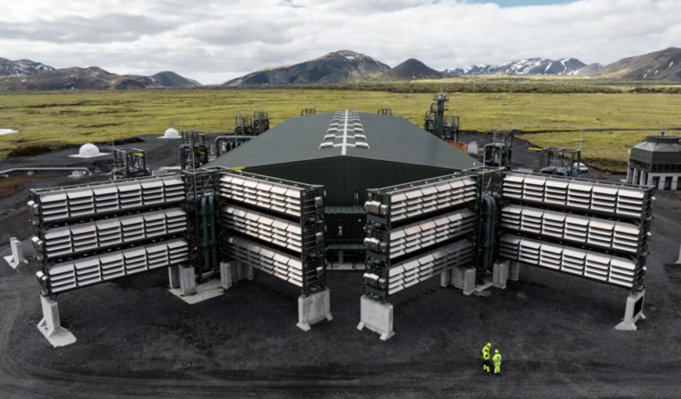 Mammoth, die größte Direct-Air-Capture-Anlage (DAC) der Welt 