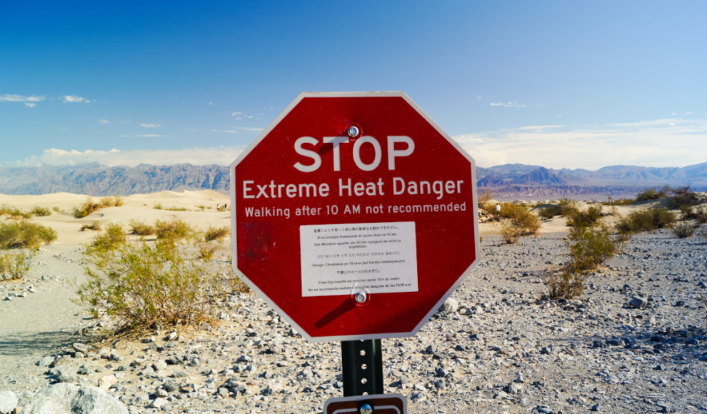 Extreme Hitzewelle im Death Valley