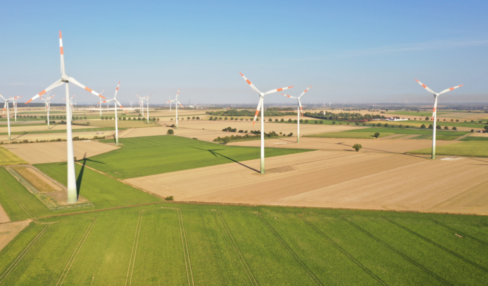 Windräder in Deutschland