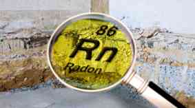 Karte zeigt Belastung durch radioaktives Radon in Deutschland